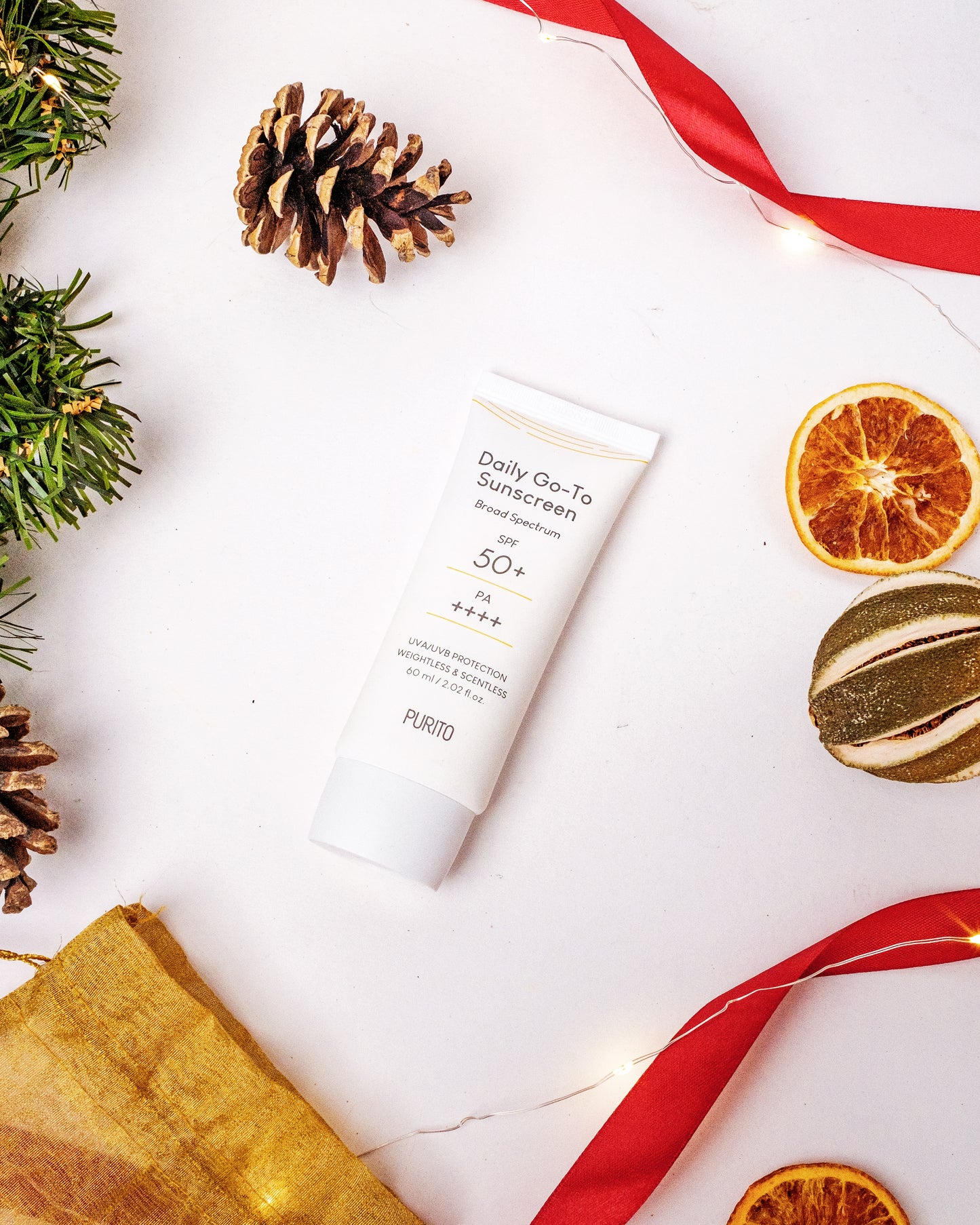 Purito - Daily Sunscreen SPF50+ PA++++ 60ml