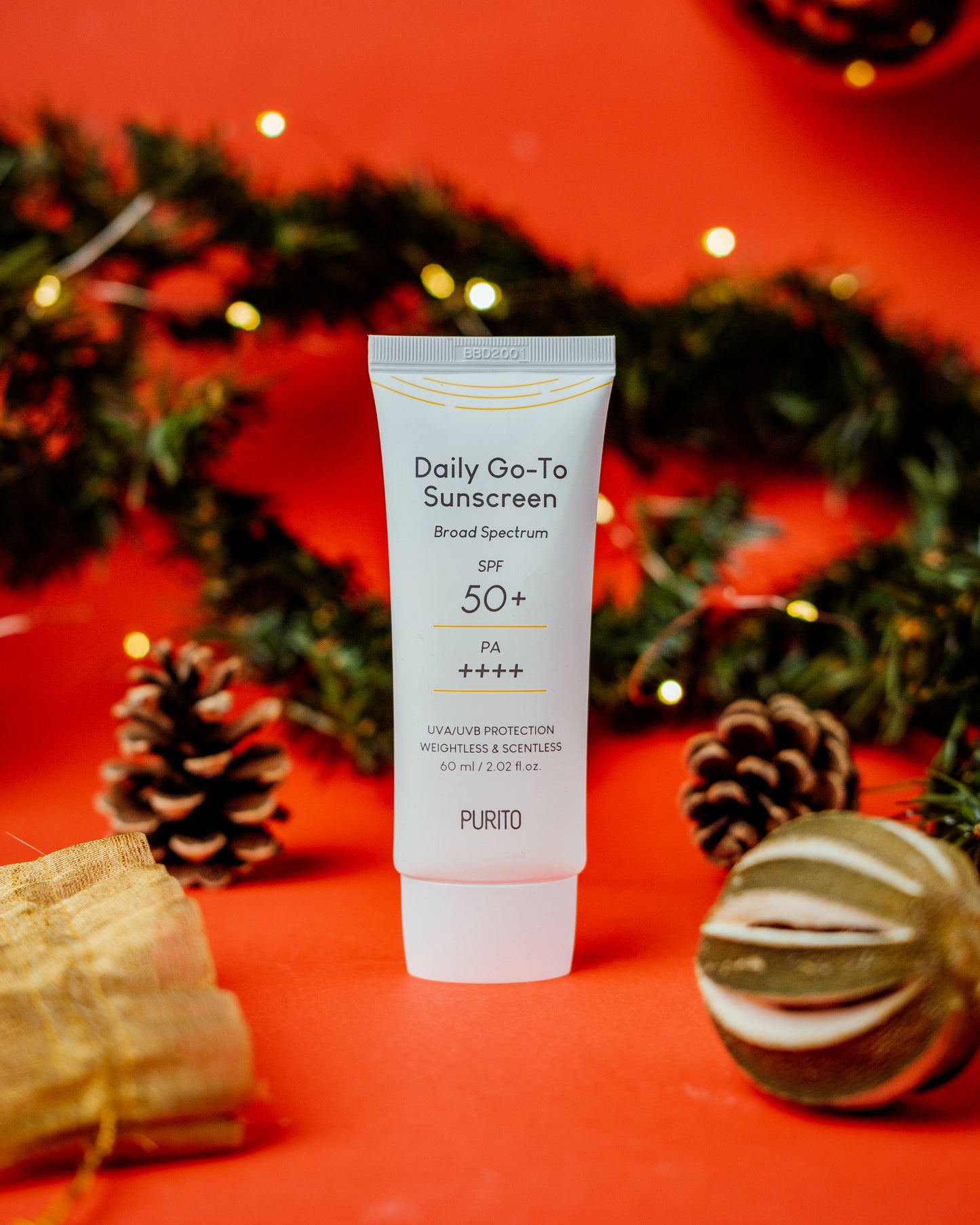 Purito - Daily Sunscreen SPF50+ PA++++ 60ml