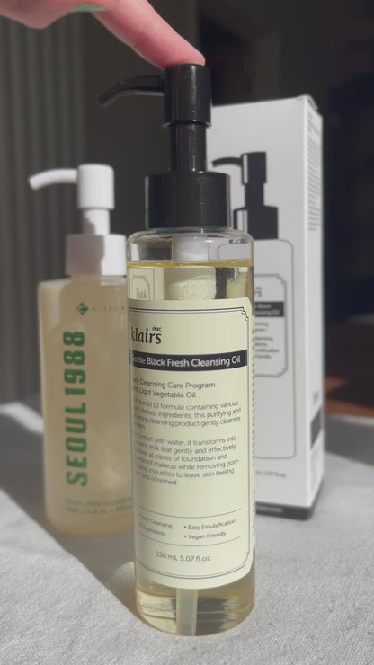 Klairs Gentle Black Fresh Cleansing Oil (150ml)